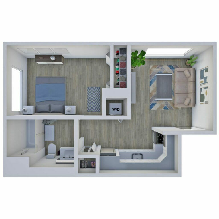 One bedroom- The Lee