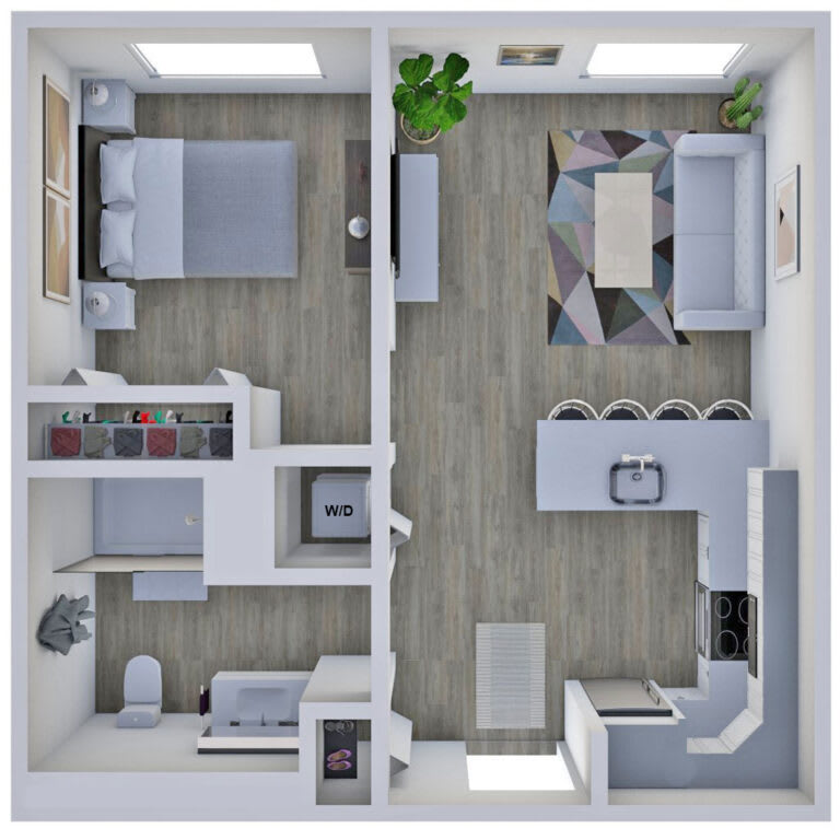 One bedroom- The Main