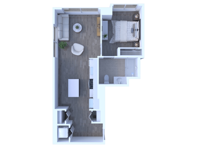One Bedroom A6