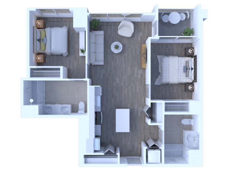 Two Bedroom B1